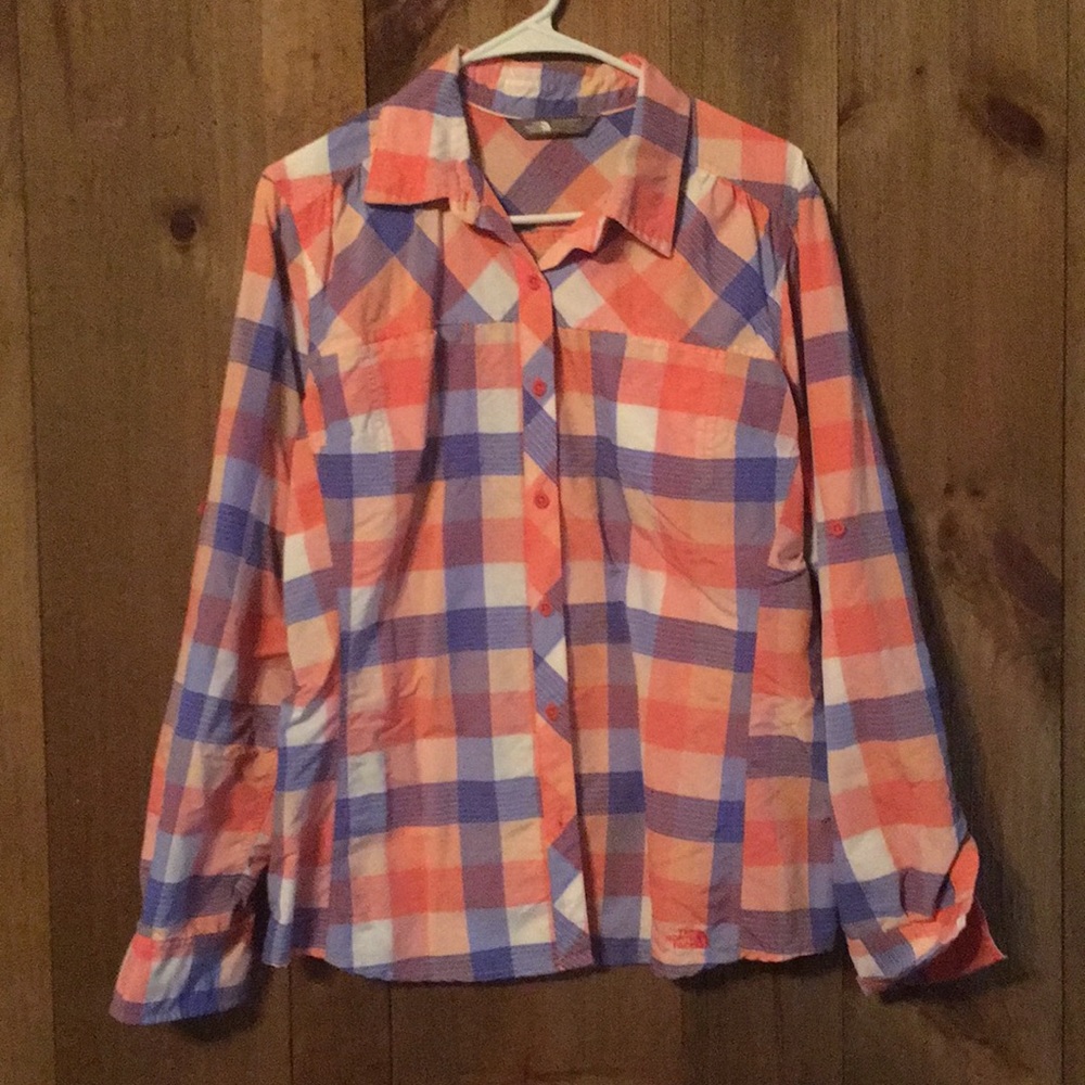 North Face long sleeve shirt
